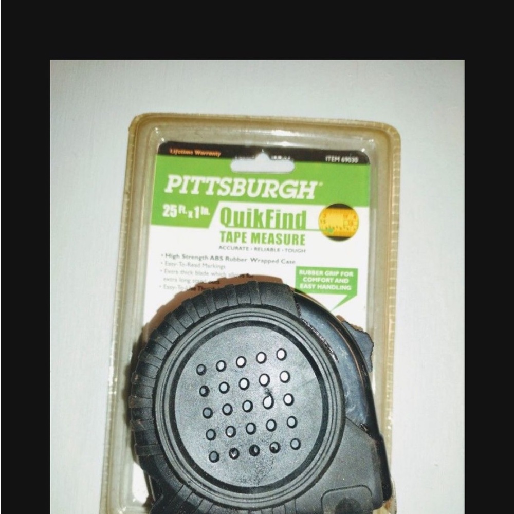 Pittsburgh QuikFind Tape Measure